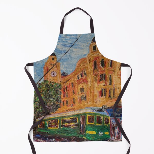 Item preview, Tram at Flinders Street designed and sold by martydav.