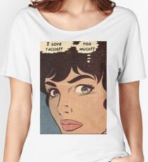 I love tacos retro Women's Relaxed Fit T-Shirt
