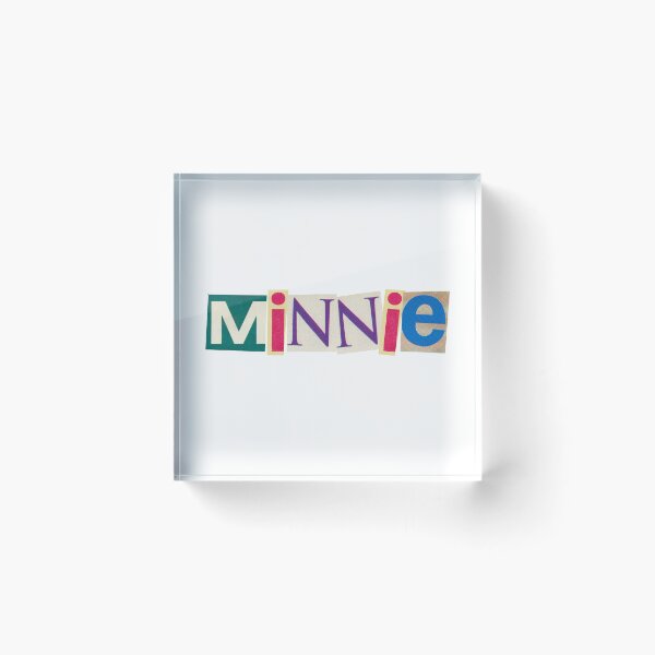 Item preview, Minnie logo goods designed and sold by KPOP-4-U.