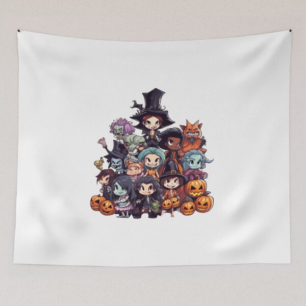 Item preview, Misty Gothic Masquerade: Kawaii Halloween Characters designed and sold by Bee Happy Creative™.