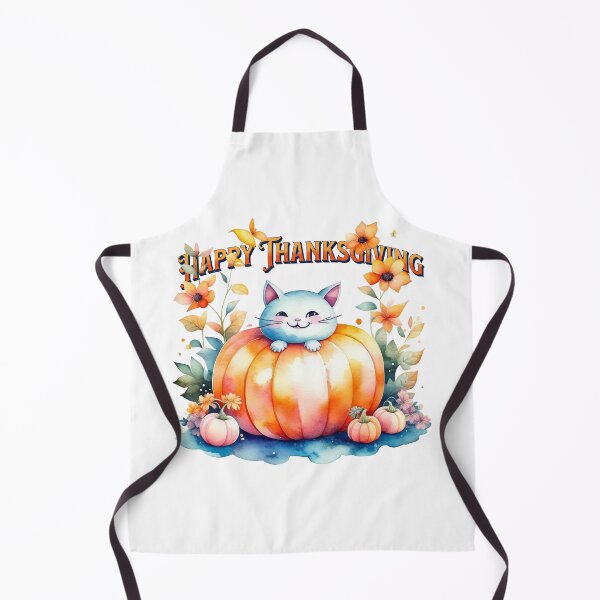 Item preview, Happy Thanksgiving Day Pumpkin Cat designed and sold by Manifest-Style.