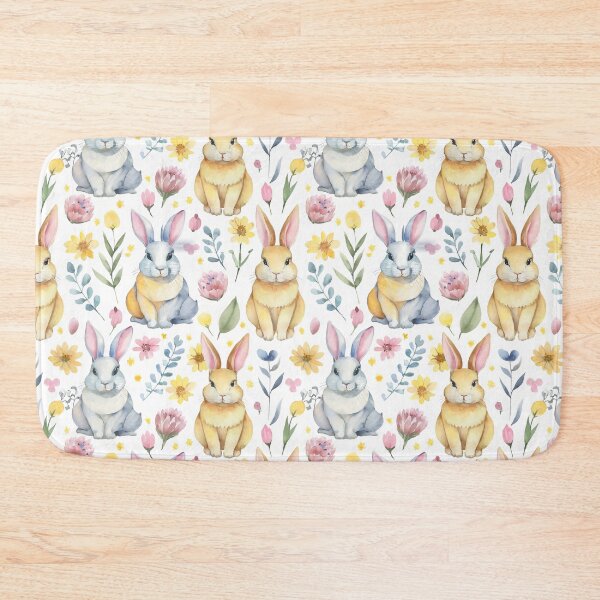 Item preview, rabbit with flowers V2 designed and sold by Teeranon Daengsopa.