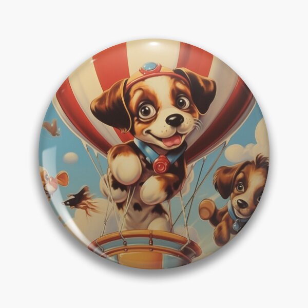 Item preview, Vintage Mood Doggy in skyland designed and sold by jinbomi.