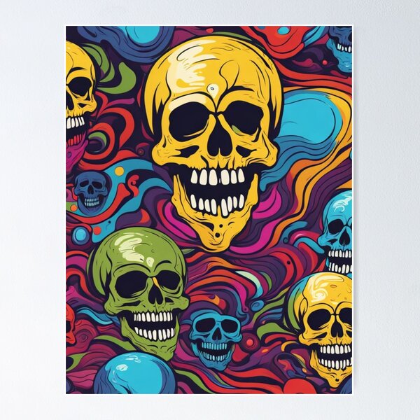 Item preview, Skulls Follow Us designed and sold by ZanyFits.