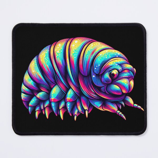 Item preview, Dairy cow isopod Psychedelic style #1 designed and sold by AIrtisticPrints.