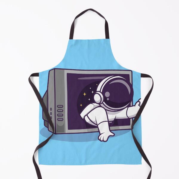 Item preview,  Cute Astronaut Out of TV Space Cartoon Icon designed and sold by hjian8219.