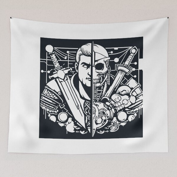 Item preview, Medieval Cyberpunk Fusion: Knights of the Neon Realm designed and sold by Deirdru.
