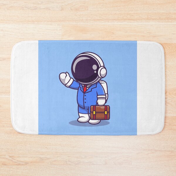 Item preview, Cute Astronaut Businessman Cartoon Illustration designed and sold by hjian8219.