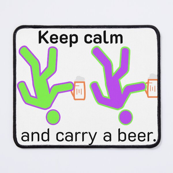 Item preview, Keep calm and acarry a beer designed and sold by VWalkingTours.