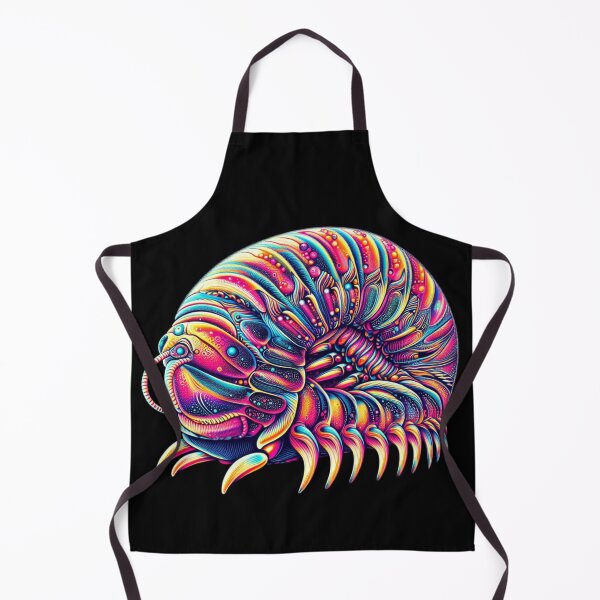 Item preview, Dairy cow isopod Psychedelic style #2 designed and sold by AIrtisticPrints.