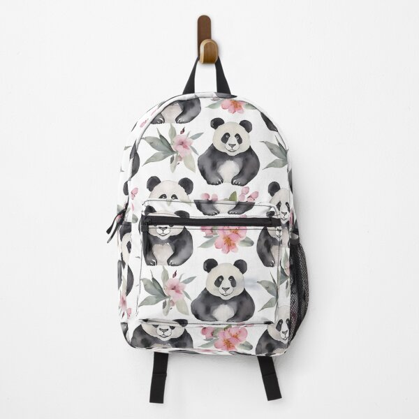 Item preview, Panda and flowers V4 designed and sold by Teeranon Daengsopa.