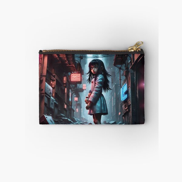 Item preview, Futuristic Cyborg Little Girl designed and sold by MiniMooMarkers.