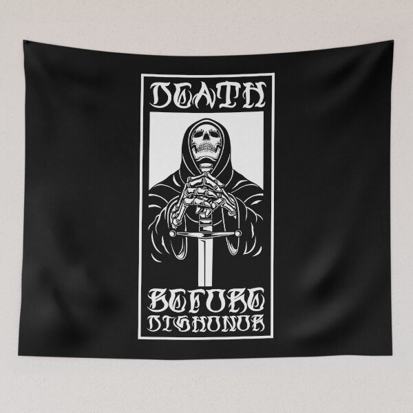 Item preview, DEATH BEFORE DISHONOR designed and sold by angrypixelart.