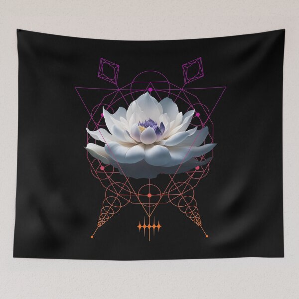 Item preview, The lotus flower is the key to revealing the secrets of the universe designed and sold by Mixteco.