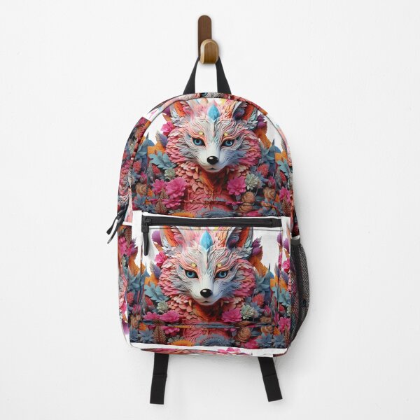 Item preview, fox face, colorful fox designed and sold by TheNyneShop.