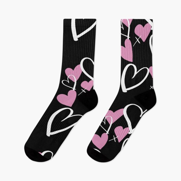 Item preview, Pink and white hearts designed and sold by Celestejl.