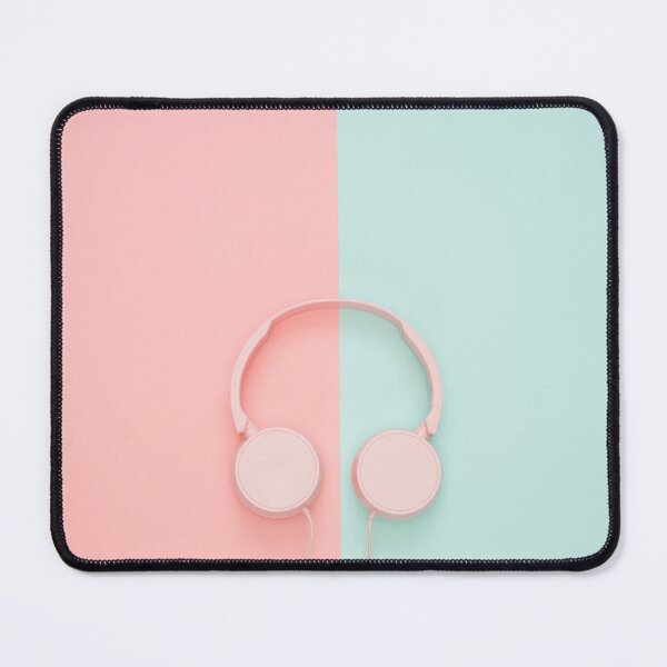 Item preview, Pink and light blue headphones design designed and sold by Mas-Fashion-Cr.