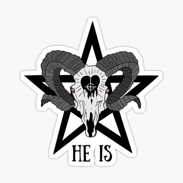 Artikel-Vorschau von Er ist – Satan Design, designt und verkauft von CharlottesArtz.