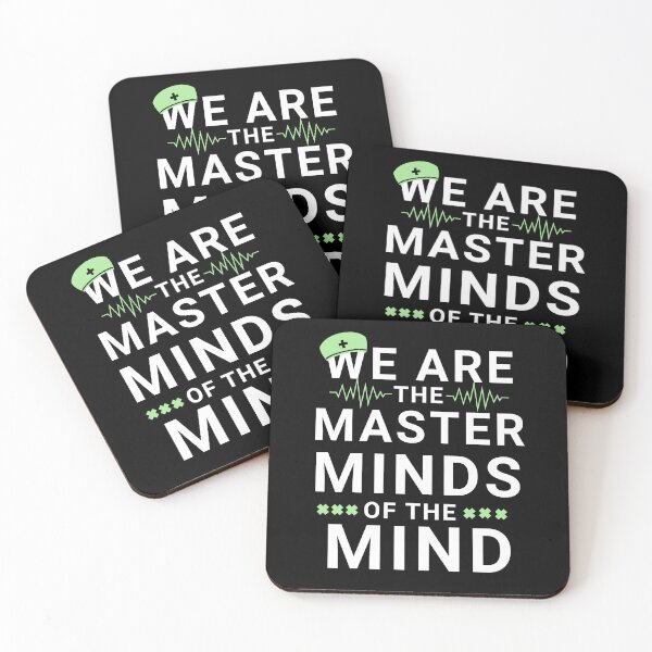 Item preview, We Are The Master Minds Of The Mind-Neuro Icu Nurse Neurology Intensive Care Unit designed and sold by HosvPrint .s.