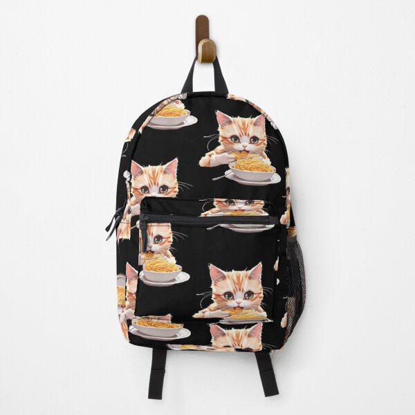 Item preview, Cat Eating Spaghetti Cat Eating Cute Noodles Funny Gifts for Cat Lovers Funny gifts for Spaghetti Lovers designed and sold by MatthewViews.