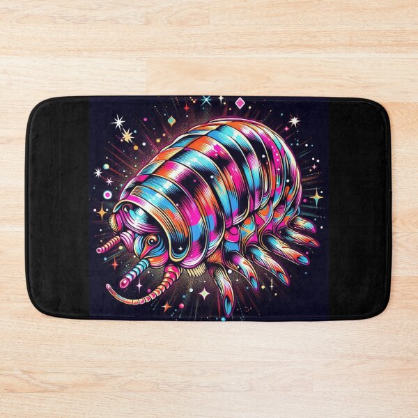 Item preview, Dairy cow isopod Psychedelic style #3 designed and sold by AIrtisticPrints.