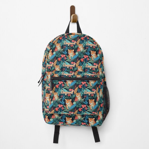 Item preview, Leopard in vibrant jungle. nature seamless pattern. designed and sold by kongkorakrich.