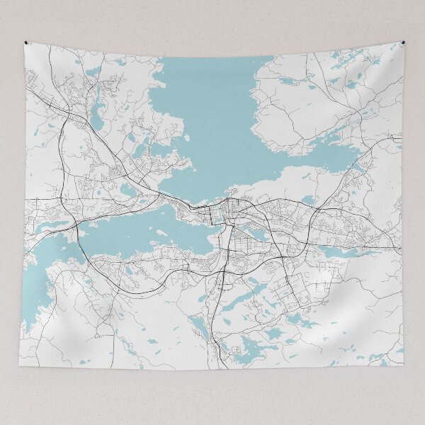 Item preview, Tampere City Map of Finland - Circle designed and sold by deMAP.
