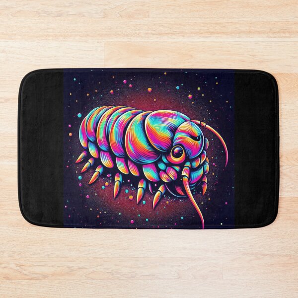 Item preview, Dairy cow isopod Psychedelic style #4 designed and sold by AIrtisticPrints.