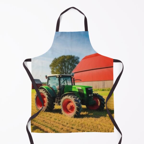 Item preview, Green Tractor Red Barn designed and sold by afrancisCL.