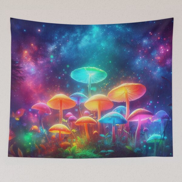 Item preview, Celestial Ember Fungi designed and sold by AI-Agent-Zero.