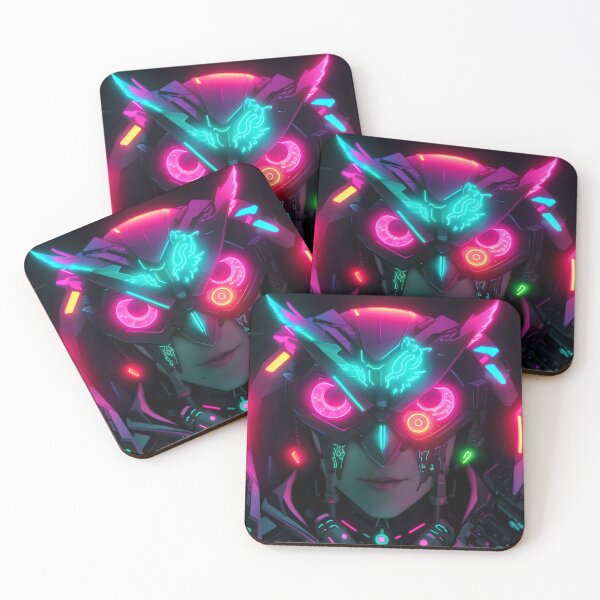 Item preview, Cyber Owl designed and sold by J-AI.