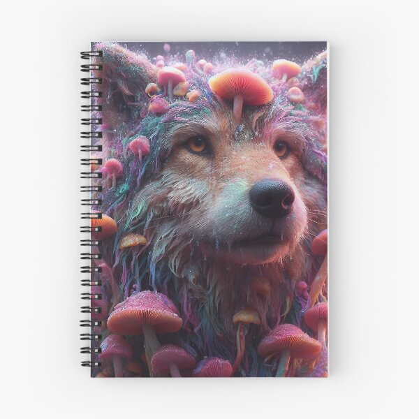 Item preview, Chromatic Canine designed and sold by AI-Agent-Zero.