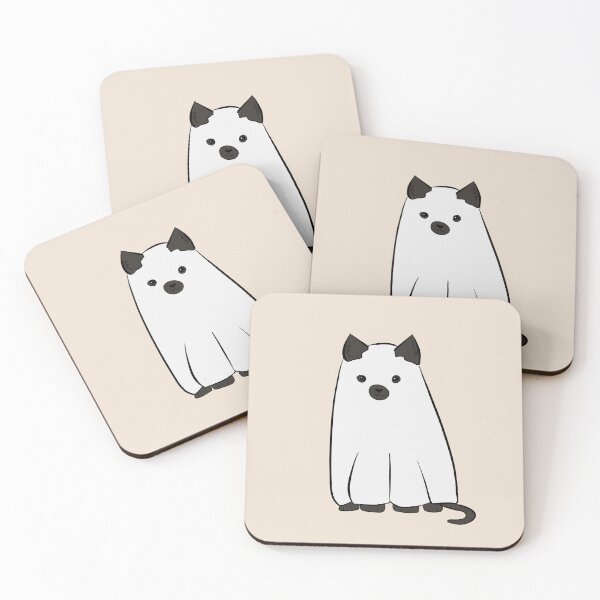 Item preview, Cat in Ghost Costume designed and sold by hanas-graphics.
