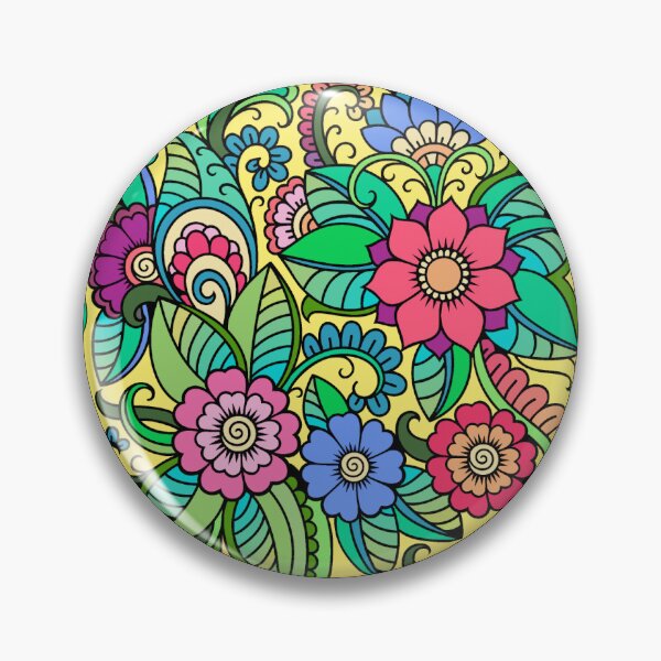 Aperçu de l'œuvre Motif de fleur de cercle créée et vendue par Emus.