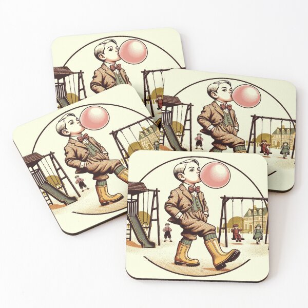 Item preview, Trendsetting Tots - Vintage Charm Meets Playground Chic designed and sold by Newpixelland.