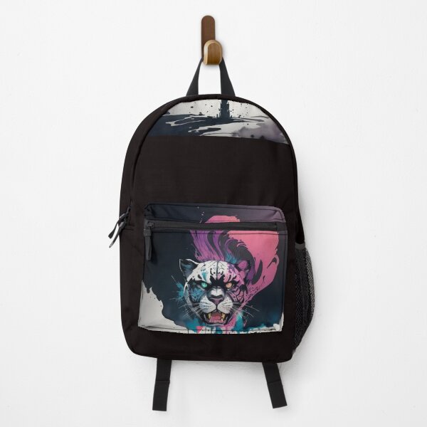 Item preview, wild and colorful black panther designed and sold by CrisFer1.