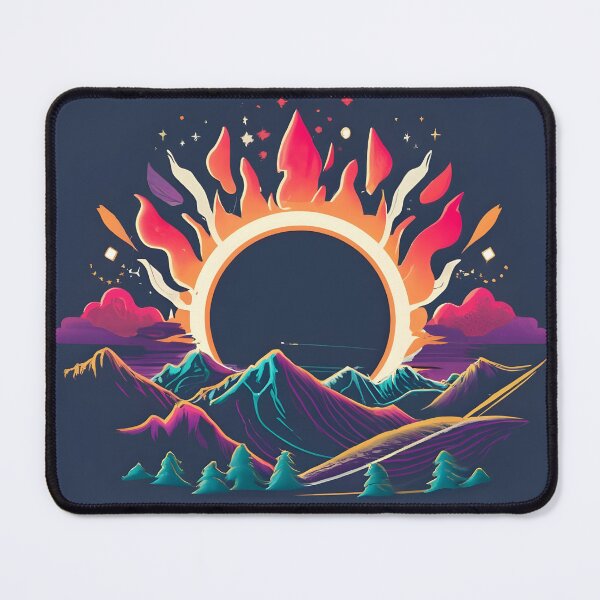 Item preview, Total Solar Eclipse Sun Moon Phase designed and sold by Lannanun.
