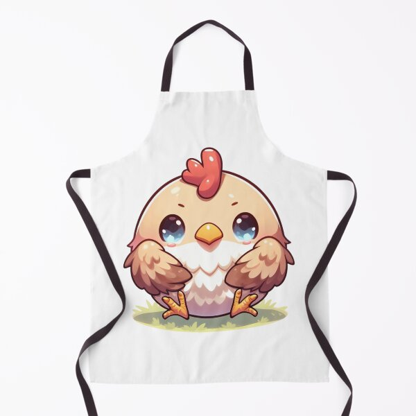 Item preview, Easter Egger Chicken Digital Art Retro Anime style designed and sold by AIrtisticPrints.