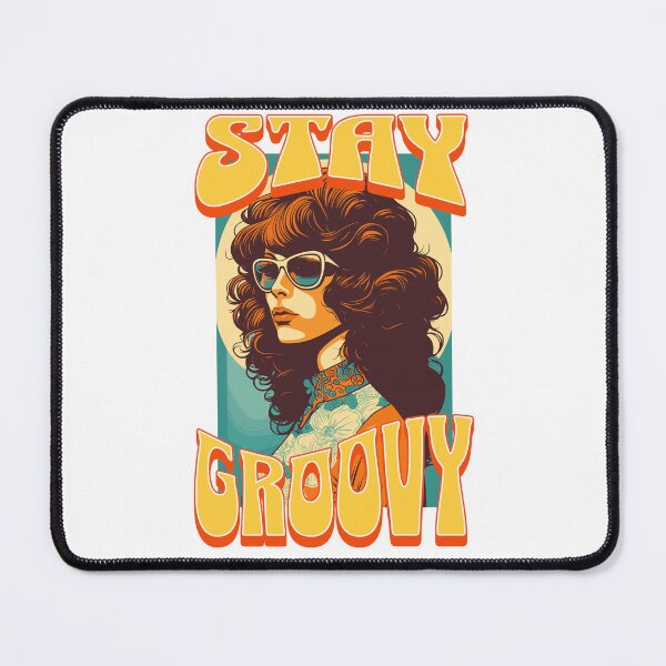 Item preview, Retro Hippie Stay Groovy designed and sold by ShantyShawn.