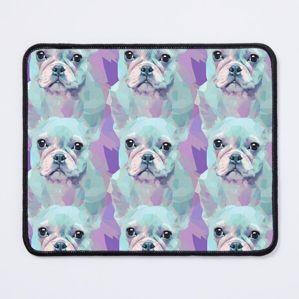 Item preview, Lavender & Teal Frenchie Composite Overlay Pattern #7 designed and sold by ARTficiallyAnon.