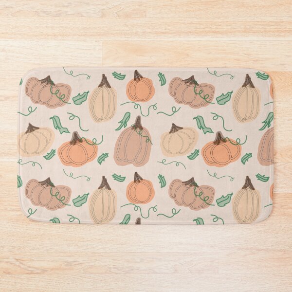 Item preview, Cute pumpkins on the vine designed and sold by bunniyababa.
