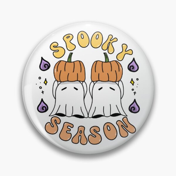 Item preview, Halloween Series Spooky Season Mini Ghost: Pumpkin Ghost fire designed and sold by ppcreation.