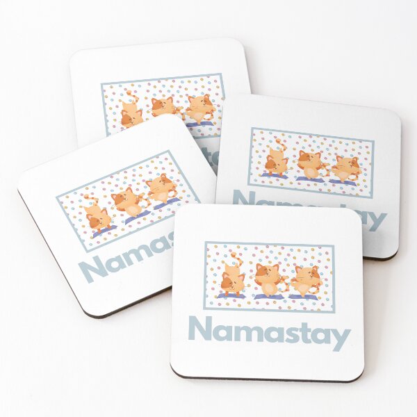 Item preview, Cat Yoga Namaste 2 designed and sold by WildBeauty.