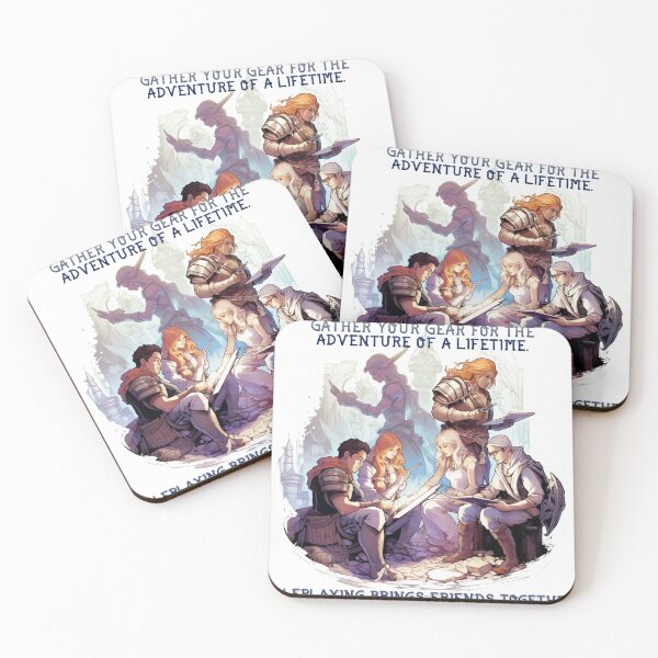 Item preview, Roleplaying Brings Friends Together designed and sold by ThreeKnights.