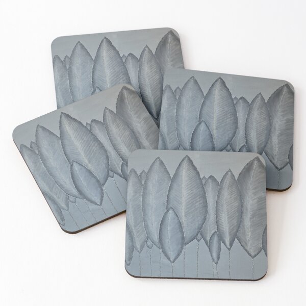 Item preview, Silver leaves designed and sold by jenrx30.