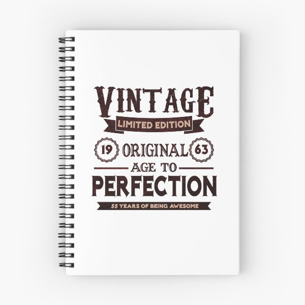 Item preview, 1963 Age of Perfection Vintage Limited Edition Made In 1963 60th Birthday 60 years of being awesome designed and sold by DjenShop.