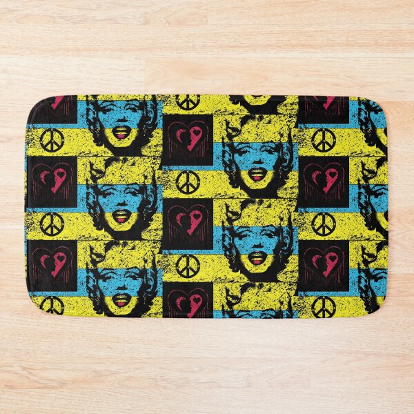 Item preview, LOVE PEACE MARILYN FLAG Distressed Version designed and sold by pelagio.