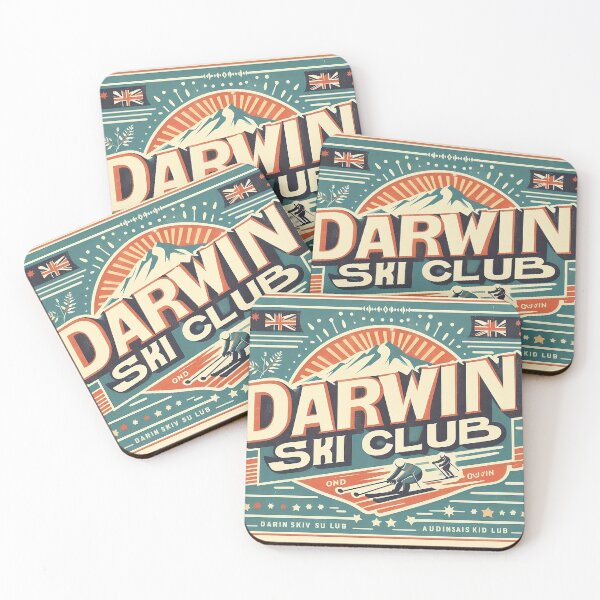 Item preview, DARWIN SKI CLUB ( NORTHERN TERRITORY AUSTRALIA) designed and sold by Takin-Thepiss.