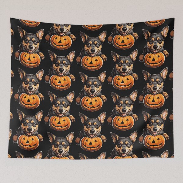 Item preview, halloween lancashire heeler designed and sold by Streetsignsani.