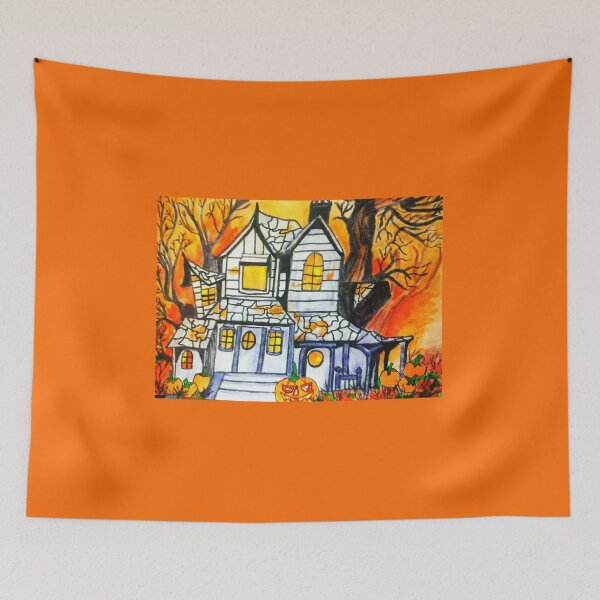 Item preview, HALLOWEEN HAUNTED HOUSE designed and sold by JoAnnHayden.